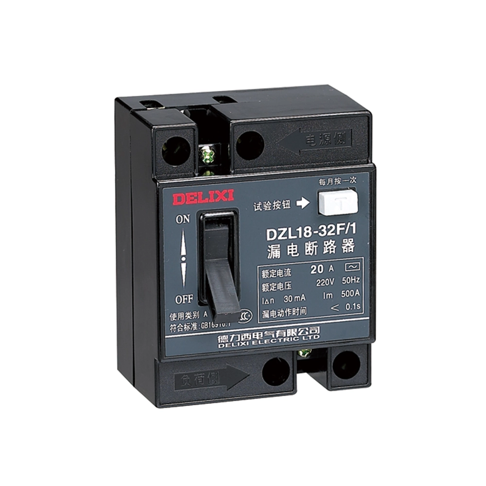 DZL18 Series Thermal-Magnetic Residual Current Operated Circuit Breaker