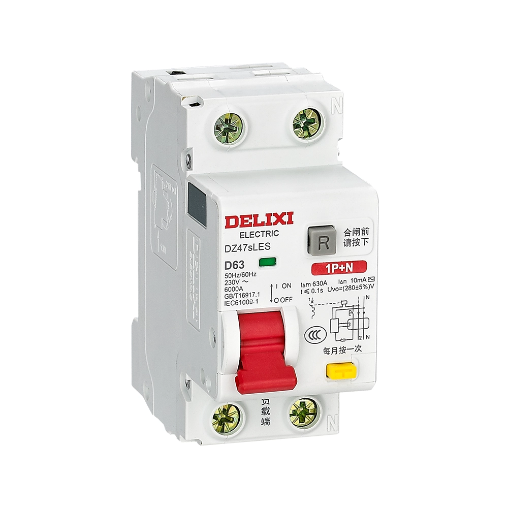 DZ47sLES Miniature Earth Residual Current Circuit Breaker