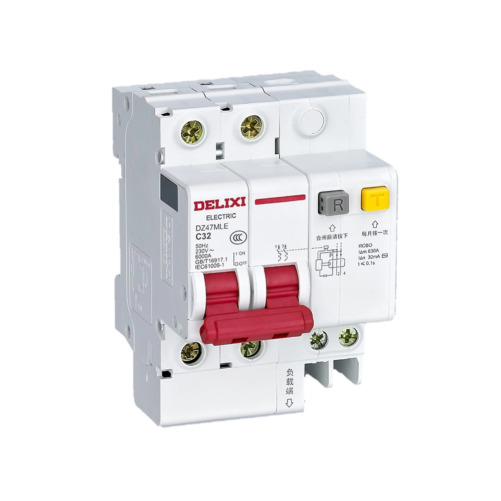 DZ47MLE Miniature Earth Residual Current Circuit Breaker